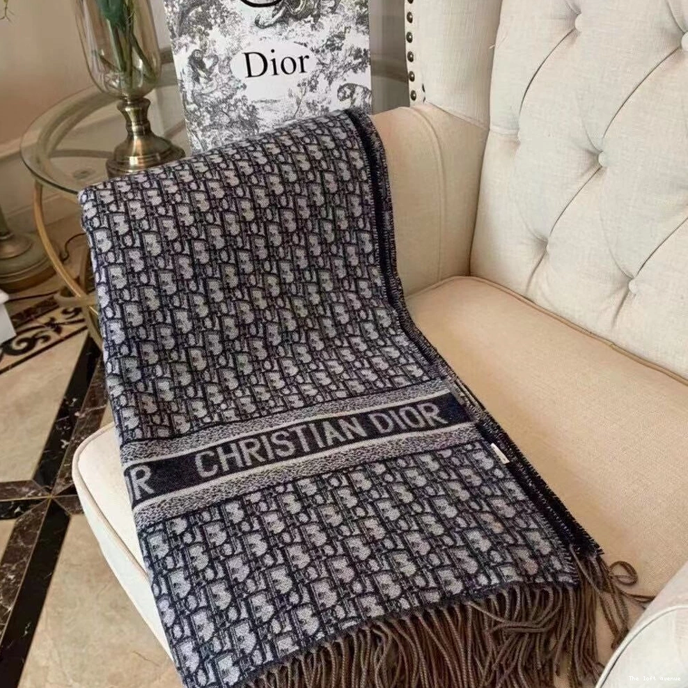 THROW WOOL BLANKET OBLIQUE 0813